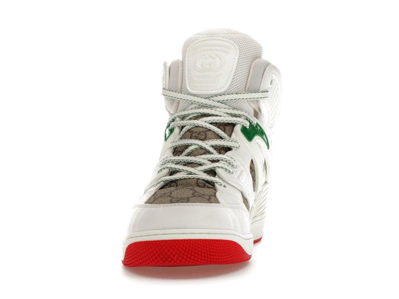 Gucci Basket White Demetra Red