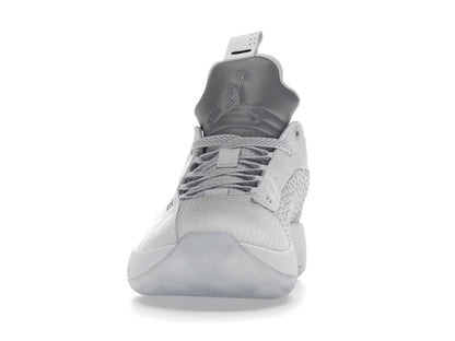 Jordan XXXV Low Metallic Silver (Clear Sole)