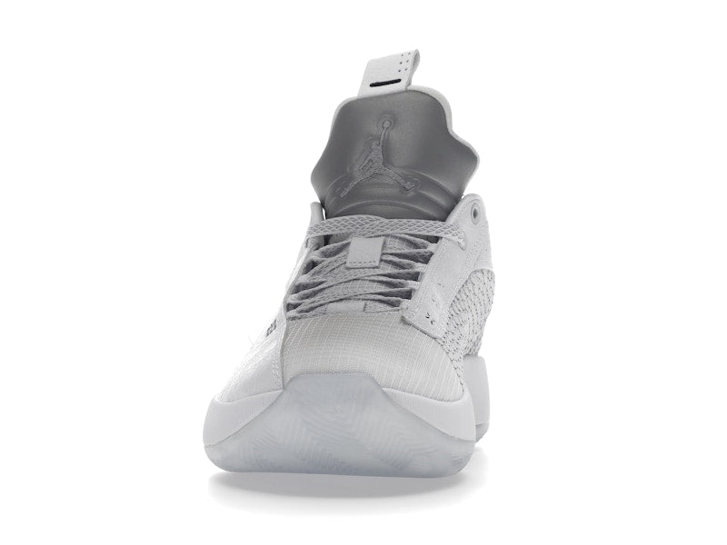 Jordan XXXV Low Metallic Silver (Clear Sole)