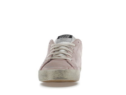 Golden Goose Super Star Pink Suede White