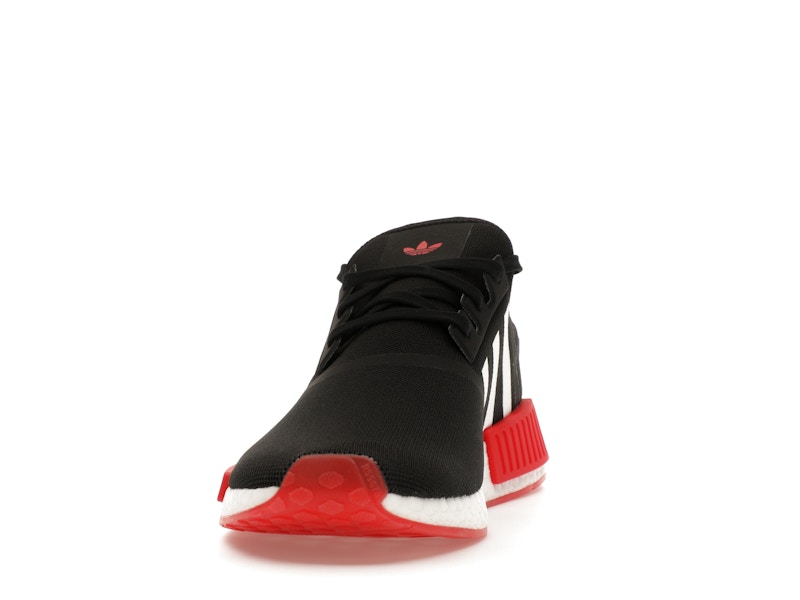 adidas NMD R1 Black Vivid Red White
