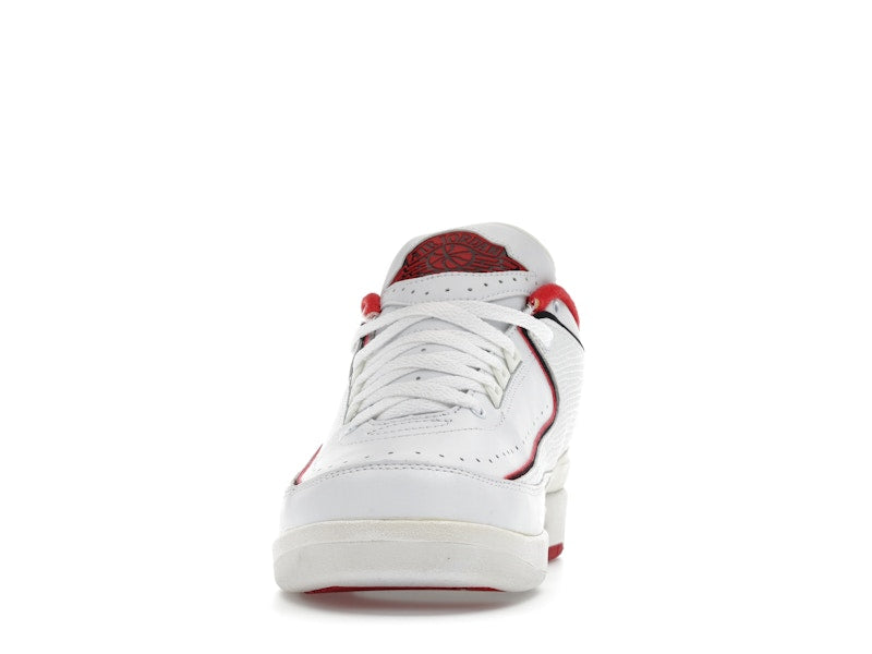 Jordan 2 Retro Low White Varsity Red