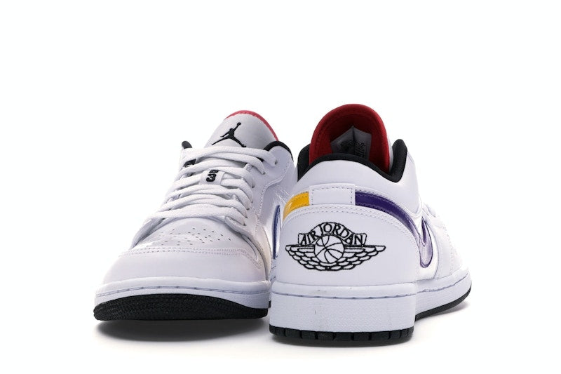 Jordan 1 Low White Multi-Color