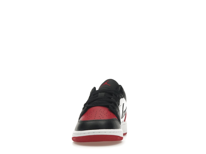 Jordan 1 Low Bred Toe 2.0 (GS)