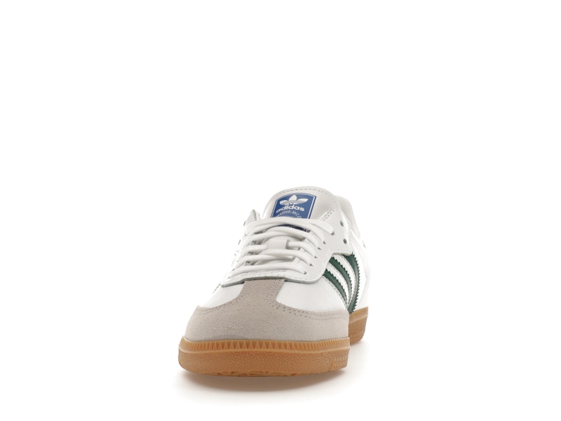 adidas Samba OG White Collegiate Green Gum (Kids)