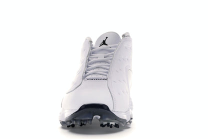 Jordan 13 Retro Golf Cleat White Black