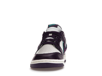 Nike Dunk Low Chenille Swoosh Sail Grand Purple