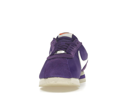 Nike Cortez Textile Field Purple Alabaster Safety Orange Summit White (Women's)