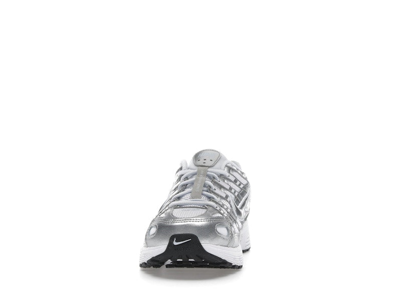 Nike P-6000 White Metallic Silver (GS)