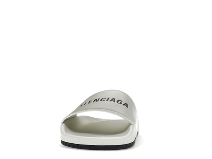 Balenciaga Pool Slide White Black (Women's)
