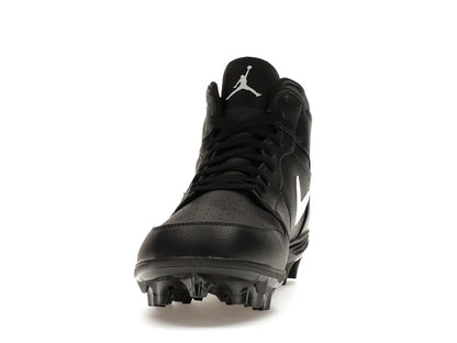 Jordan 1 Mid TD Cleat Black White