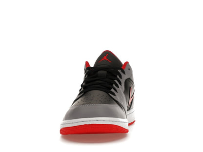 Jordan 1 Low Black Light Smoke Grey Gym Red