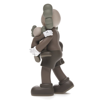 KAWS Clean Slate Vinyl Figure Brown