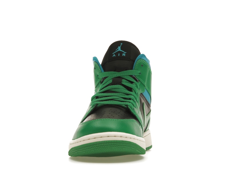 Jordan 1 Mid Lucky Green Aquatone (Women's)