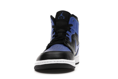 Jordan 1 Mid Hyper Royal Tumbled Leather