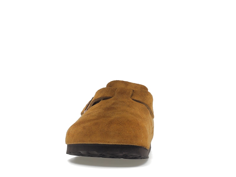 Birkenstock Boston Soft Footbed Suede Mink