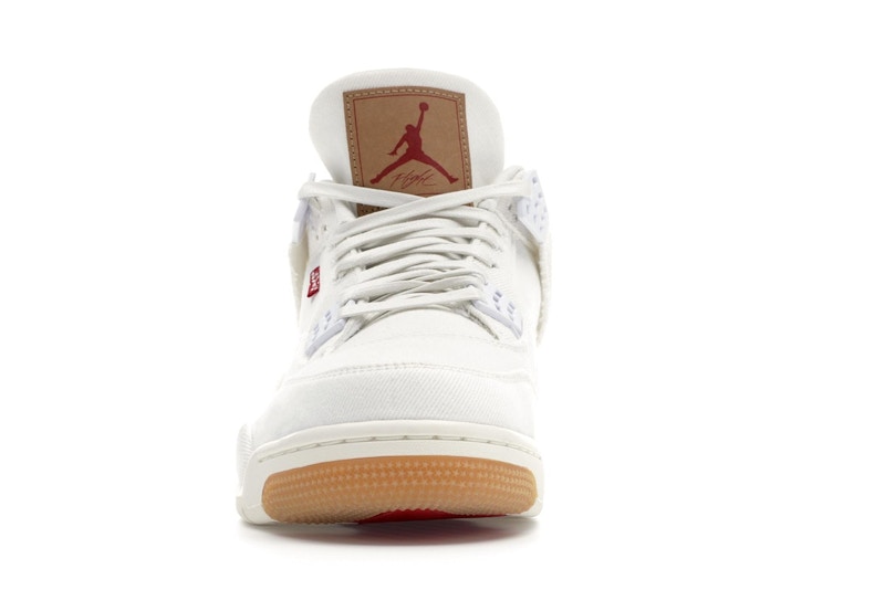 Jordan 4 Retro Levi's White (Levi's Tag)