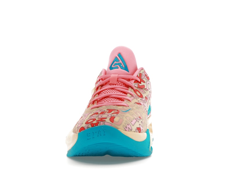 Nike Zoom Freak 4 Letter Bros Vanilla Lightning