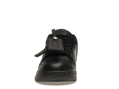 OFF-WHITE OOO Low Tops "For Walking" Black White