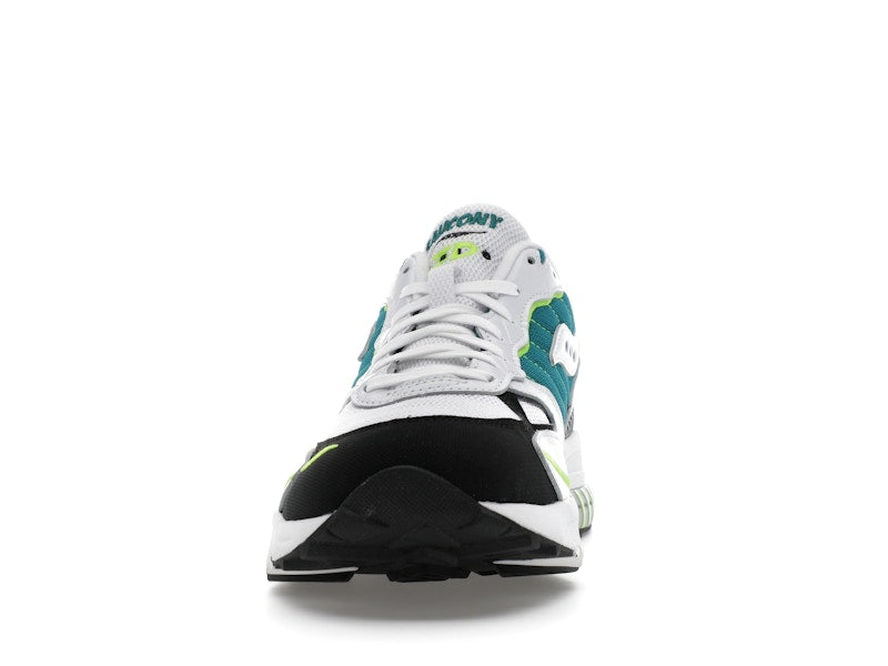 Saucony 3D Grid Hurricane White Green Lime