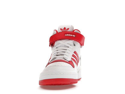 adidas Forum Mid Cloud White Vivid Red