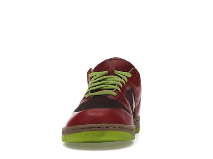 Nike Dunk Low 1-Piece Laser Varsity Red Chartreuse