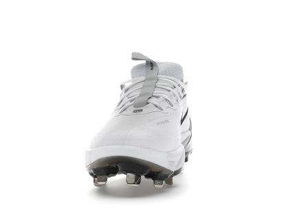 Nike Force Zoom Trout 9 Elite White Black Pure Platinum Metallic Silver