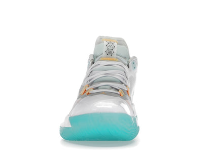 Jordan Zion 1 White Dynamic Turquoise