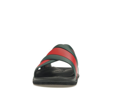 Gucci Web Slide Black Rubber