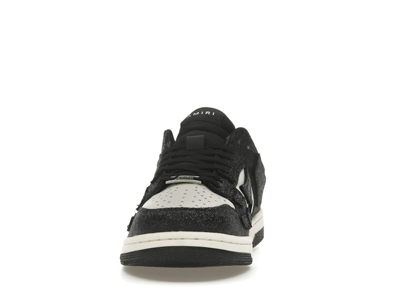 AMIRI Skel Top Low Shimmer Black White