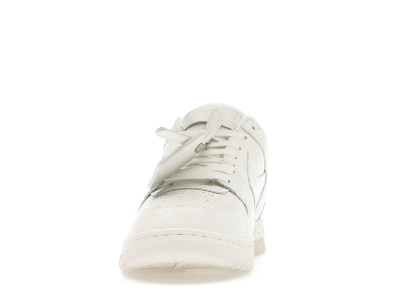 OFF-WHITE Out Of Office OOO Low Tops Triple White