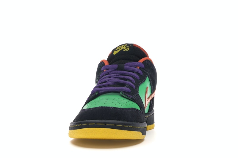 Nike SB Dunk Low Green Spark Hoop Orange