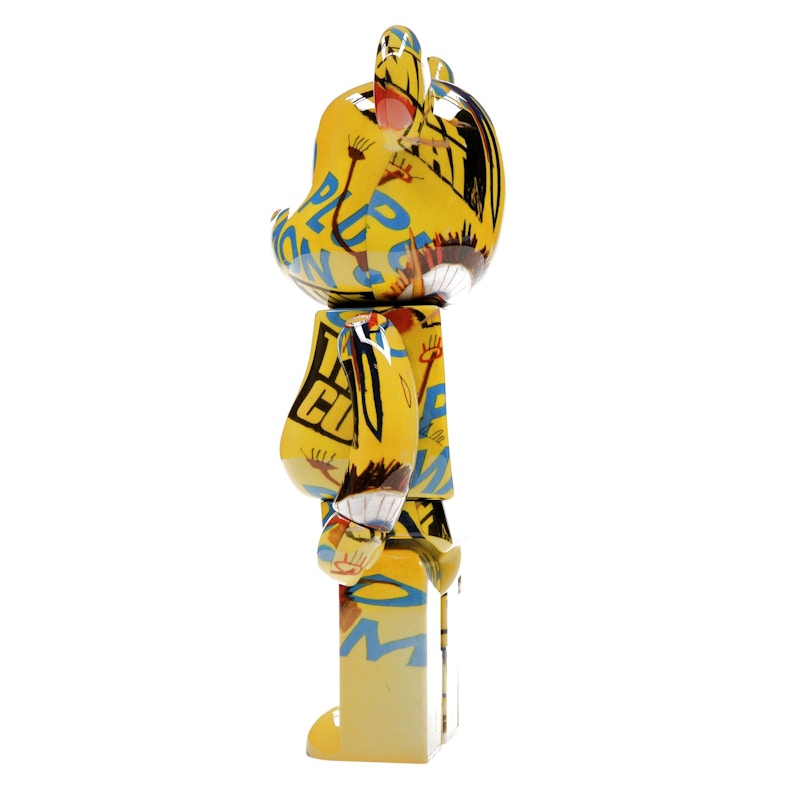 Bearbrick Andy Warhol x Jean-Michel Basquiat #3 100% & 400% Set