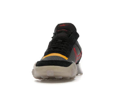 Nike Waffle Racer 2X Black Solar Flare University Red (Women's)