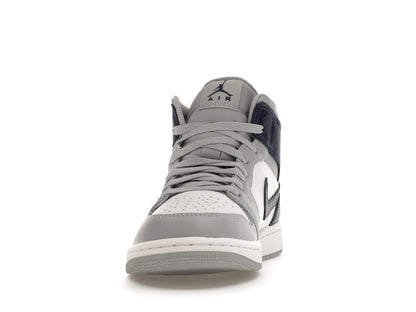 Jordan 1 Mid Wolf Grey Midnight Navy
