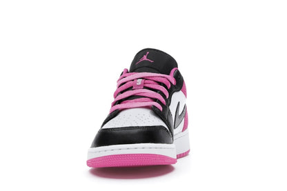 Jordan 1 Low Black Active Fuchsia (GS)
