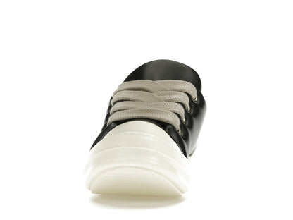 Rick Owens Jumbo Lace Padded Sneaks Low Black Milk