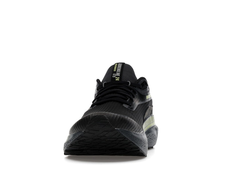 Brooks Adrenaline GTS 24 Weatherized Black Ebony New Yellow