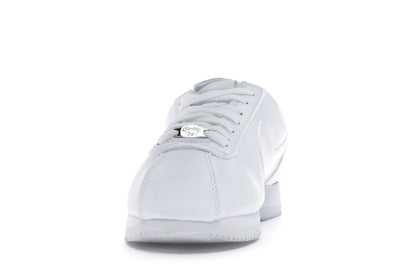 Nike Cortez Basic Leather White White-Wolf Grey-Mtllc Silver