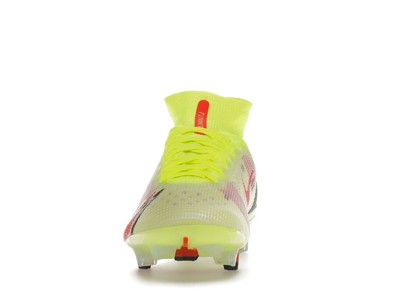 Nike Mercurial Superfly 8 Elite FG Volt Black Bright Crimson
