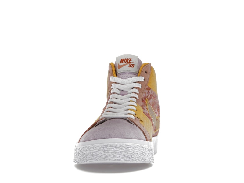 Nike SB Zoom Blazer Mid Premium Floral Paisley Sanded Gold