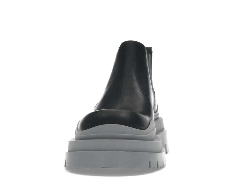 Bottega Veneta Tire Ankle Chelsea Boot Black Vapor