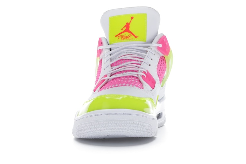 Jordan 4 Retro White Lemon Pink (GS)
