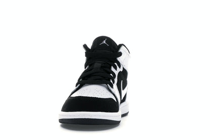 Jordan 1 Mid White Black (PS)