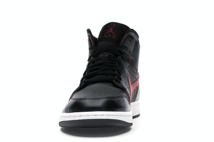 Jordan 1 Retro Mid Black Team Red