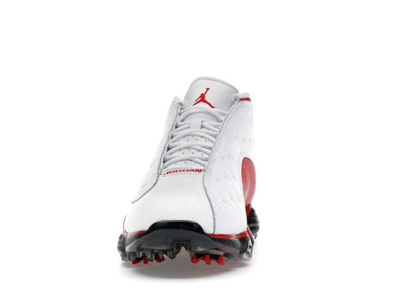 Jordan 13 Retro Golf Cleat White Red
