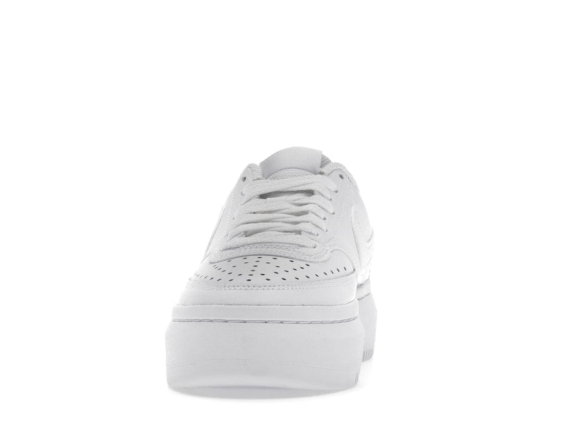 Nike Court Vision Alta Low Triple White (Women's)