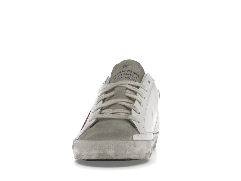 Golden Goose Super-Star White Grey Red (Women's)