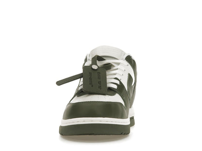 OFF-WHITE Out Of Office OOO Low Tops White Khaki