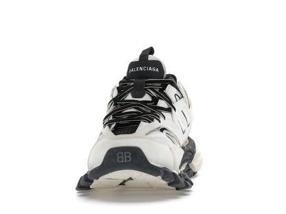 Balenciaga Track Worn Out In White Black